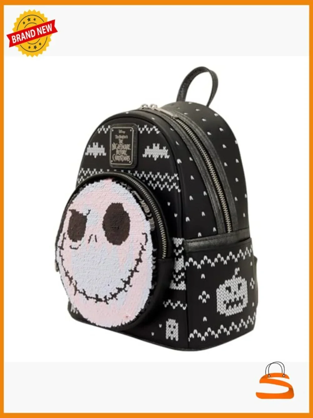 Mini Backpack - Faux Leather, Reversible Sequin, Officially Licensed